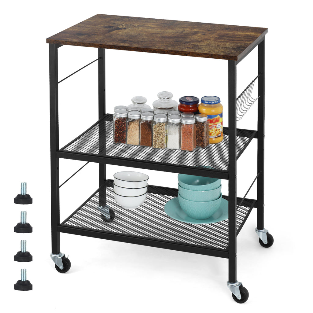 FANSXIVITA Credenzas Sideboard Storage Cabinet with Shelves Multi-Purpose Wood Credenza for Living Room, Bedroom, Entryway