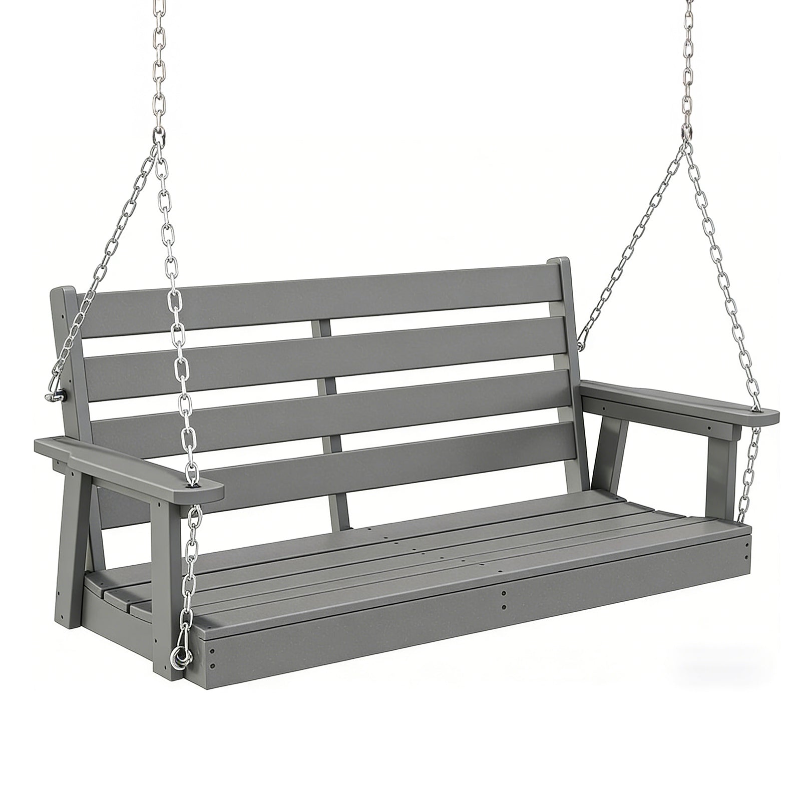 FANSXIVITA Porch Swings – Outdoor Hammock Hanging Swinging Chair with Medium Cushion, Perfect for Bedroom Patio or Garden