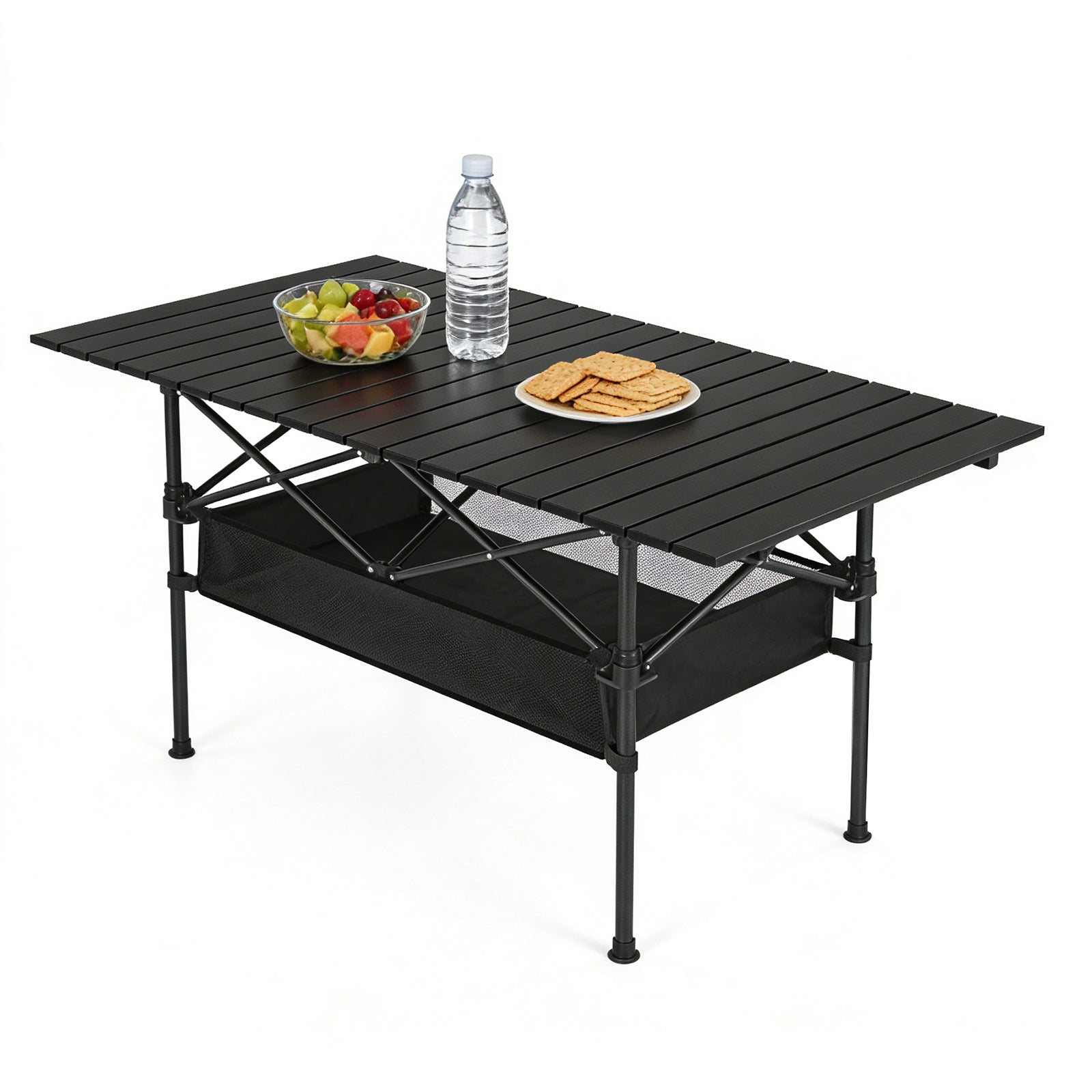 FANSXIVITA Folding Tables Heavy Duty Portable Folding Plastic Dining Table Perfect for Party and Parties Backyard